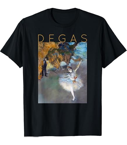 Amazon.com: Edgar Degas Funny T Shirt Masterpiece Art
